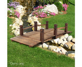 Wooden Garden Bridge 160cm