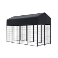 Large shaded dog kennel play pen with free delivery