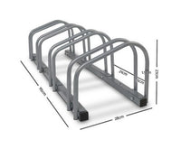 Silver Bike Stand Storage -  with Free Shipping