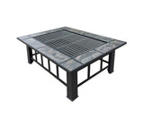 Outdoor Fire Pit BBQ Grill Rectangular 2in1 and Free Delivery
