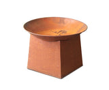 Outdoor Fire Pit Rustic Cast Iron with Free Delivery