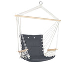 Hammock Swing Chair Grey With Pillow with Free Delivery