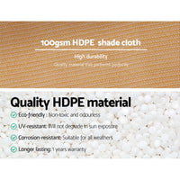 Shade Cloth Beige: 90%